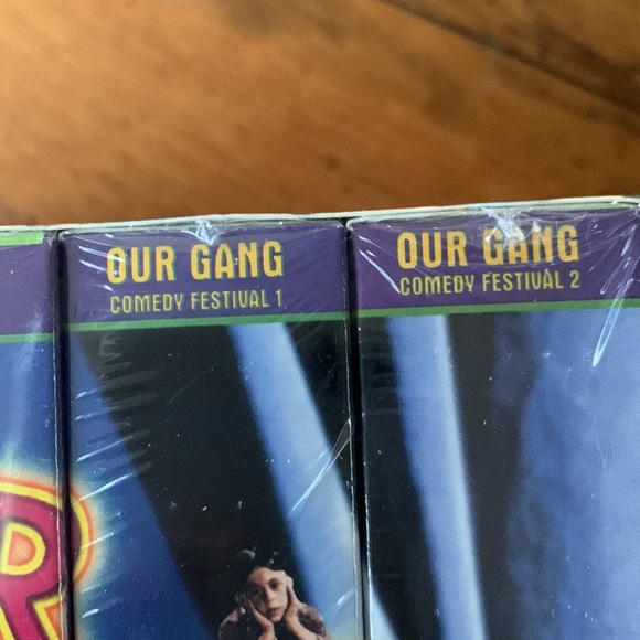 Little Rascals Our Gang Vintage Collectors Series 5 Pack VHS Video Box Set NWT - Picture 4 of 7